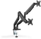 DIGITUS Universal Dual Monitorhalter mit Gasdruckfeder und Klemmbefestigung Schwarz
