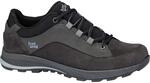 Hanwag M Banks Low Ll Grau-Schwarz - Niedriger komfortabler Herren Leder Wanderschuh,