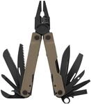 Leatherman Rebar Multi-Tool - 17 Werkzeuge f&uuml;r Heimwerker und Camping - Schwarzer