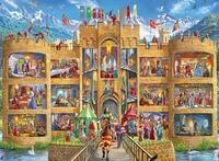 Ravensburger Puzzle Blick in die Ritterburg - 150 XXL Teile Puzzle ab 7 | 150 XXL