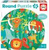Educa - Dschungel, 28 Teile Rund-Puzzle für Kinder ab 3 Jahren, Tierpuzzle (18906)