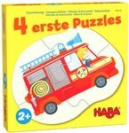 HABA 4 erste Puzzles &ndash; Einsatzfahrzeuge ab 2 Jahren &ndash; Puzzle-Set mit