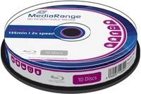 MediaRange BD-RE 25GB 10er-Pack, 2X, wiederbeschreibbar