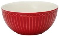 GreenGate Cereal Bowl Alice red