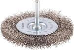 Bosch 1x PRO Stainless Steel Longlife Scheibenb&uuml;rste, gewellter Draht f&uuml;r