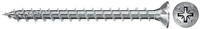 fischer PowerFast II CZF 6,0 x 60, Spanplattenschraube (200 Stk.) mit Vollgewinde,