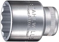Stahlwille 50-19 50 Steckschl&uuml;sseleins&auml;tze 44198 Zoll, SW 19 mm, 3010019...