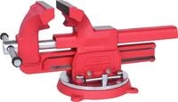 KS Tools 914.0030 Schraubstock mit Rundteller, 125 mm