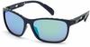 Adidas Herren SP0014 Sonnenbrille, Matte Blue/Green Mirror, 62