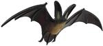 Bullyland 68441 - Spielfigur Fledermaus Baby, ca. 14 cm gro&szlig;e Tierfigur,