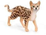 Schleich Farm World | Bengal Katze 13918 | 2 x 9 x 5 cm | Spielfigur ab 3 Jahren 
