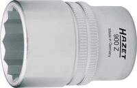 HAZET Steckschl&uuml;sseleinsatz 900Z-24, 1/2 Zoll (12,5 mm) Vierkant, SW 24 mm | 1/2