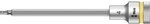 Wera 8740 C HF Zyklop Bit-Nuss 1/2 Zoll Antrieb mit Haltefunktion, 4.0 x 140 mm,