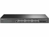 TP-Link TL-SG3428 24-Port Gigabit L2 Managed Netzwerk LAN Switch mit 4 SFP-Slots (19