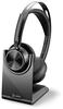 Poly - Voyager Focus 2 UC USB-C Headset with Stand (Plantronics) - Bluetooth Dual-Ear