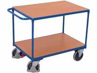 Schwerer Tischwagen mit 2 Ladeflächen Traglast (kg): 500 Ladefläche: 1200 x...