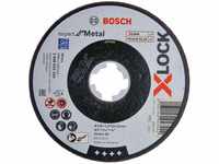 Bosch Professional 1x Gerade Trennscheibe Expert (für Metall, X-LOCK, Ø125 mm,