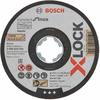 Bosch Professional 10 Stück gerade Trennscheibe Standard (für Inox, X-LOCK, Ø115