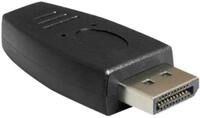 Delock Adapter Displayport Stecker auf DisplayPort Mini Buchse Schwarz