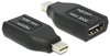 DeLock Adapter Mini Displayport 1.Stecker > HDMI Buchse Schwarz