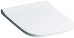 Geberit WC-Sitz Smyle Square m Absenkaut., we., Scharn. MS verchromt