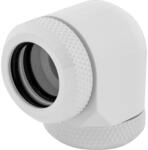 Corsair Hydro X Serie XF Hardline 90 Grad 14mm OD Fittings, Doppelpack (Massives