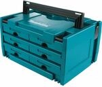 Makita P-84333 MAKSTOR 3.6, 6 einrastbare Schubladen inklusive Trennw&auml;nde,