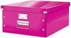 Leitz, Große Aufbewahrungs- und Transportbox, Pink, Mit Deckel, Für A3, Click &