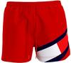 Tommy Hilfiger Herren Badehose SF Medium Drawstring Lang, Rot (Primary Red), S