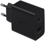 Samsung EP-TA220NBEGEU Handy Ladegeraet USB-C, USB-A Schwarz