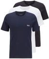 BOSS Hugo Herren T-Shirts Business Shirts Crew Neck 50325887 3er Pack, Gr&ouml;&szlig;e:S,