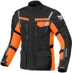 Berik Torino Waterproof Motorrad Textiljacke, schwarz/orange, 48