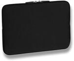 Pedea Laptop H&uuml;lle - Laptoptasche 17 Zoll aus Neopren - Laptop Schutz schwarz -
