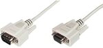 DIGITUS Serielles Anschluss-Kabel, D-Sub 9 zu 9, Stecker zu Buchse, 2 M,