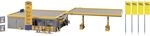Faller 130589 H0 Jet-Tankstelle, Divers
