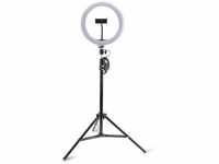 4smarts Selfie Tripod XL LED LoomiPod schwarz, 462704