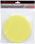 Dino KRAFTPAKET 180mm Polierpad medium | Polierschwamm mittelhart mit Klett | &Oslash;