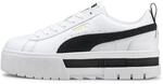 PUMA Damen Mayze Lth Wn's Schuhe>Damen>Basketballschuhe, Wei&Atilde;&fnof;&Yuml; Puma White Puma