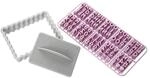 Zenker Buchstaben-Ausstechformen Set 3-teilig - Aus ABS Kunststoff,