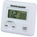 FACKELMANN 41923 Kurzzeitwecker, digitale K&uuml;chenuhr, magnetische Eieruhr (Farbe: