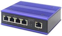 DIGITUS Industrieller 5-Port Fast Ethernet Switch