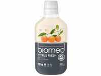 BIOMED Citrus Fresh pflegende Mundspülung gegen Mundgeruch - fluoridfreies und...