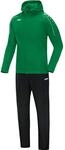 JAKO Herren Pr&auml;sentationsanzug Classico mit Kapuze, Sportgr&uuml;n, 3XL