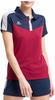 Erima Damen Squad Sport Poloshirt, New Navy/Bordeaux/Silver Grey, 36