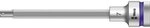 Wera 8740 C HF Zyklop Bit-Nuss 1/2 Zoll Antrieb mit Haltefunktion, 7.0 x 140 mm,