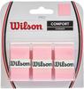 Wilson Unisex Gripbanden Comfort Pro Overgrip 3-pack Griffb nder, Pink, STANDARD EU