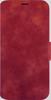 Commander Curve Book Case Deluxe Für Apple iPhone 12/12 Pro Red, Transparent, 18540