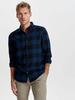 Only & Sons Onsgudmund LS Checked Shirt Noos Camicia, Multicolore (Dress Blues),