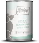 MjAMjAM - Premium Nassfutter f&uuml;r Hunde - Gute Pute an gekochtem Reis mit ged&auml;mpfter