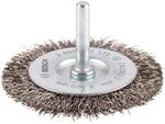 Bosch 1x PRO Stainless Steel Longlife Scheibenb&uuml;rste, gewellter Draht f&uuml;r